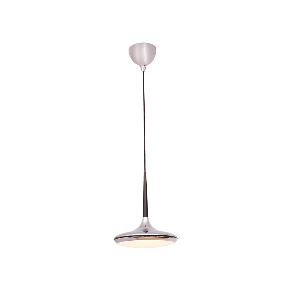 ויטו VITO עגול תליה 22 סמ' LED 12W - כרום שחור