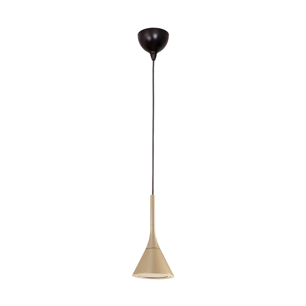 ורונה VERONA קונוס עגול תליה בודד LED 10W - שמפניה