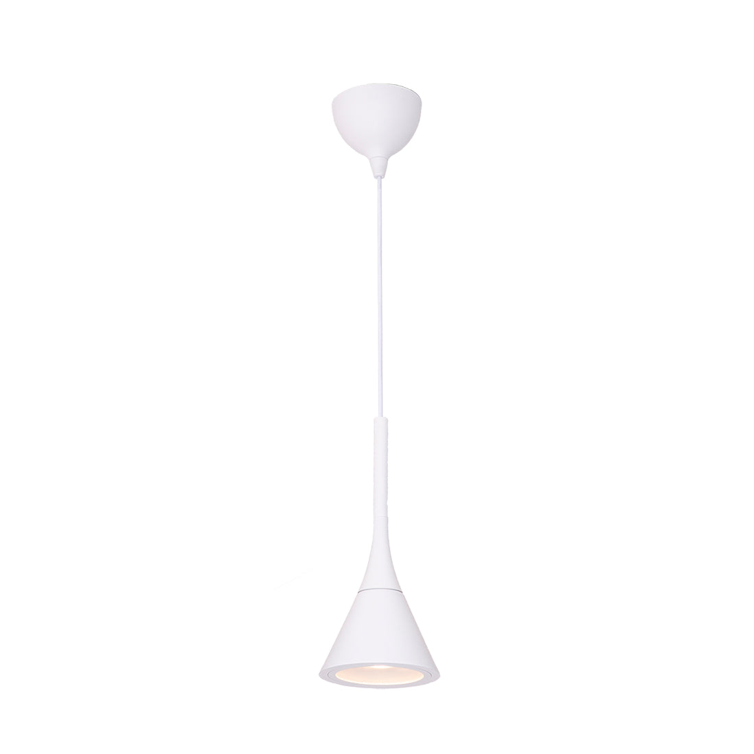 ורונה VERONA קונוס עגול תליה בודד LED 10W - לבן