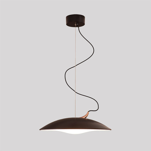 אורטה ORTA עגול תליה 45 סמ' LED 40W שחור וזהב אדום