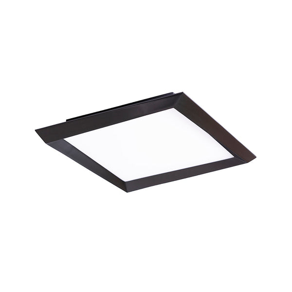 לאציו LAZIO מרובע צמוד 42X42 סמ' LED 40W שחור