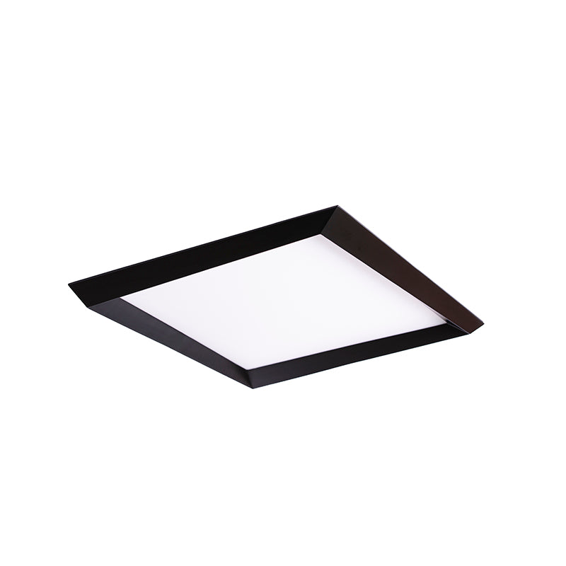לאציו LAZIO מרובע צמוד 66X66 סמ' LED 70W - שחור