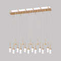 מורנו MORANO תליה 100x30 סמ' LED 85W זהב פליז