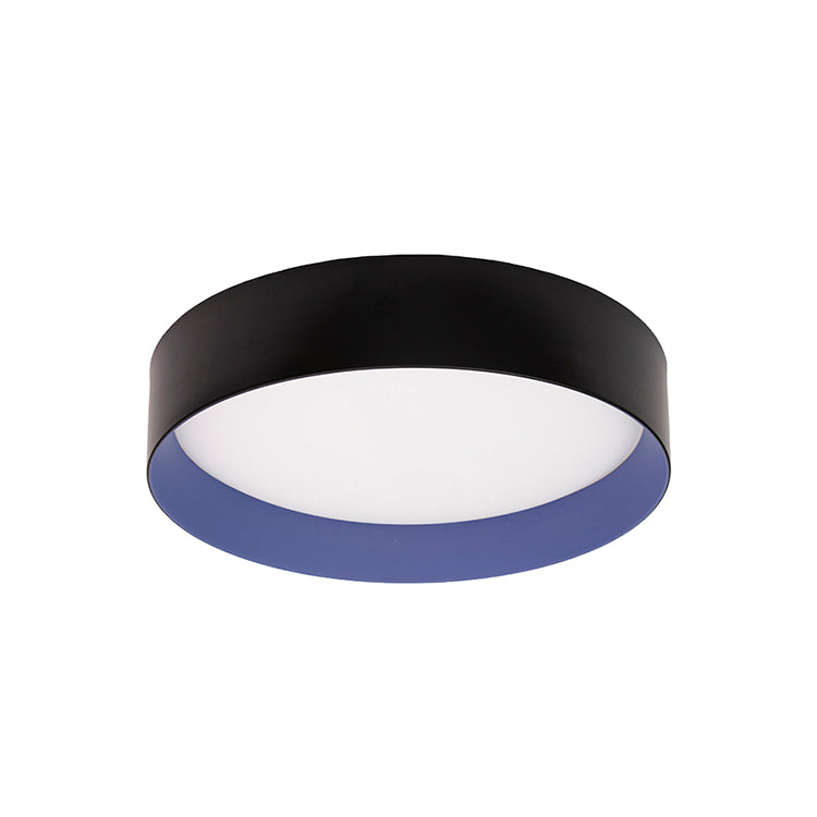 ליסה LISA עגול צמוד 42 סמ' LED 40W - שחור וסגול