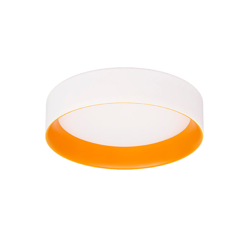 ליסה LISA עגול צמוד 42 סמ' LED 40W - לבן וכתום