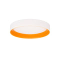 ליסה LISA עגול צמוד 60 סמ' LED 60W - לבן וכתום