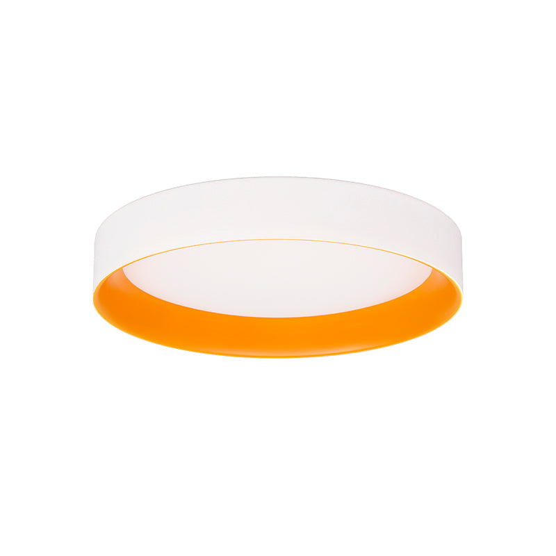 ליסה LISA עגול צמוד 60 סמ' LED 60W - לבן וכתום