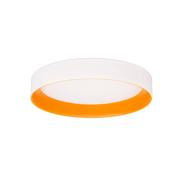 ליסה LISA עגול צמוד 60 סמ' LED 60W לבן + כתום
