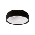 פולי גדולה D-48 סמ' צמוד LED 48W - שחור