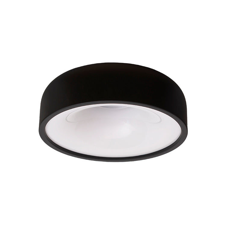 פולי גדולה D-48 סמ' צמוד LED 48W - שחור