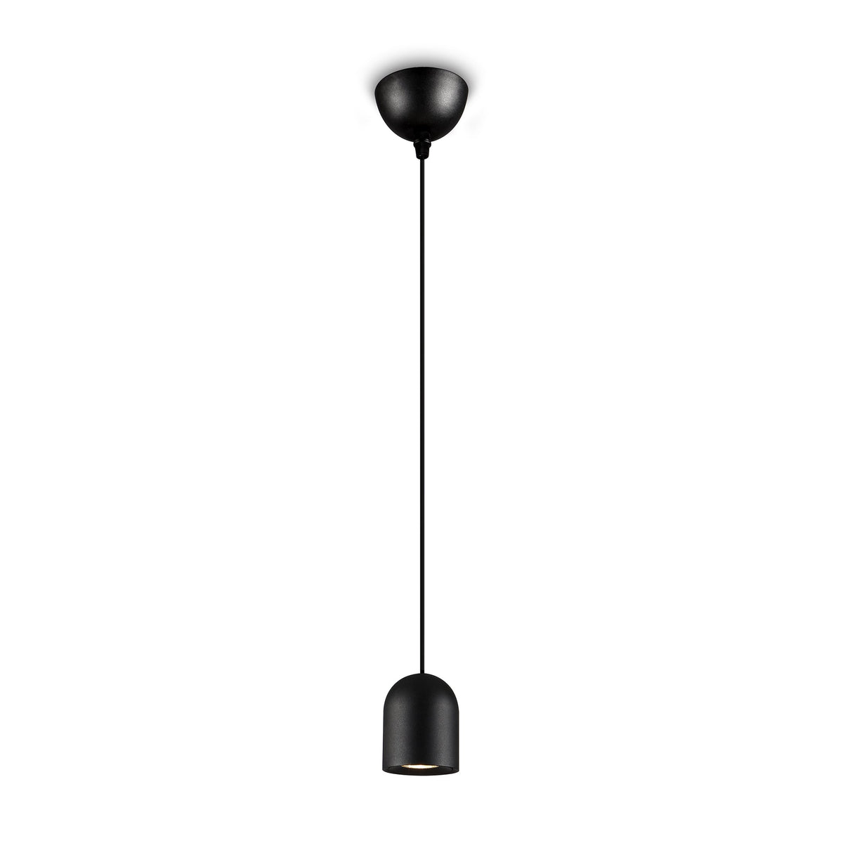אלגרו ALLEGRO תליה צילינדר ראש עגול LED 5W - שחור