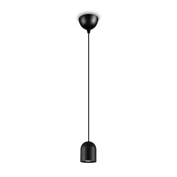 אלגרו ALLEGRO תליה צילינדר ראש עגול LED 5W שחור