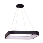 טולדו מרובע תליה גדול LED 112W - שחור