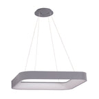 טולדו מרובע תליה גדול LED 112W - אפור