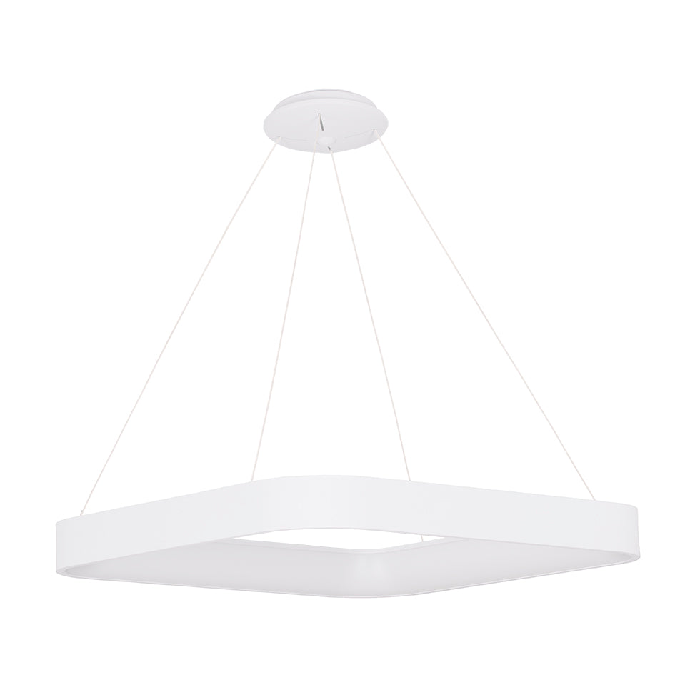 טולדו מרובע תליה גדול LED 112W - לבן