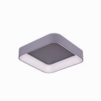 טולדו מרובע צמוד קטן LED 56W - אפור