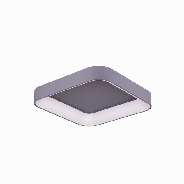 טולדו מרובע צמוד בינוני LED 72W אפור