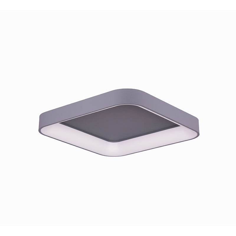 טולדו מרובע צמוד גדול LED 112W - אפור