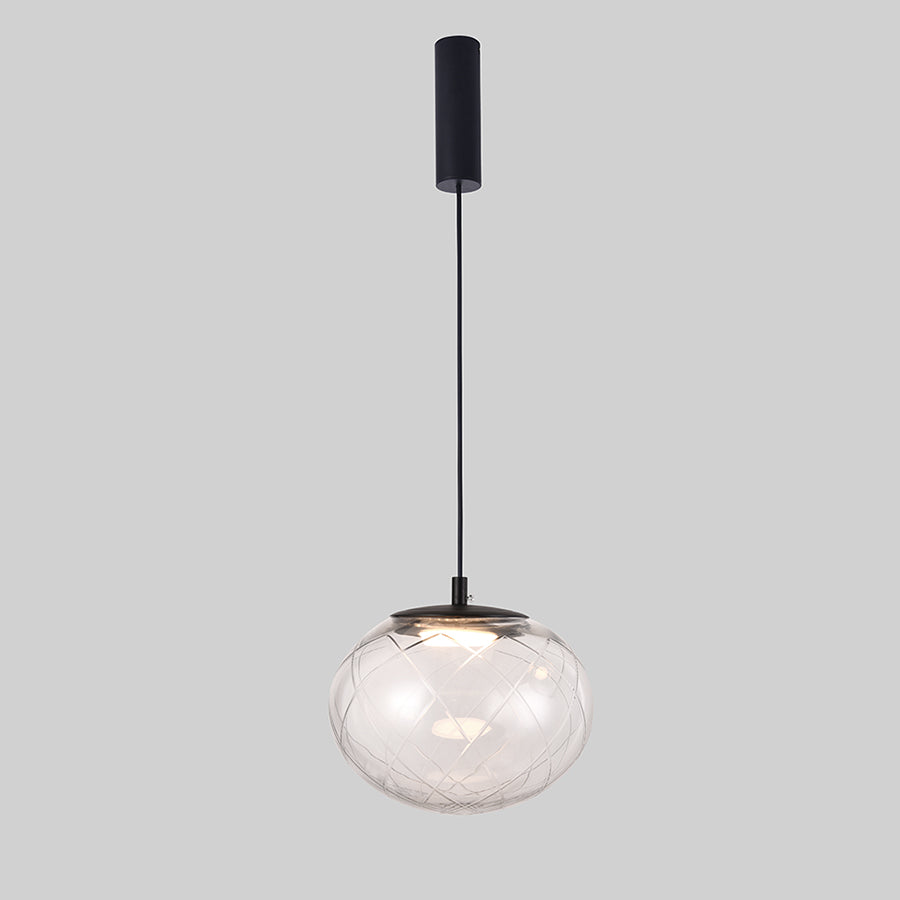 פראטו PRATO כדור תליה 15 קטן 8W LED שחור