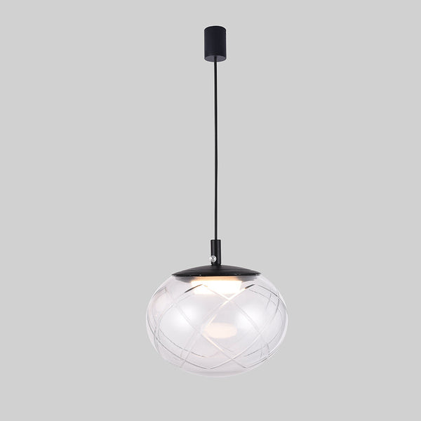 פראטו PRATO כדור תליה 25 גדול 18W LED שחור