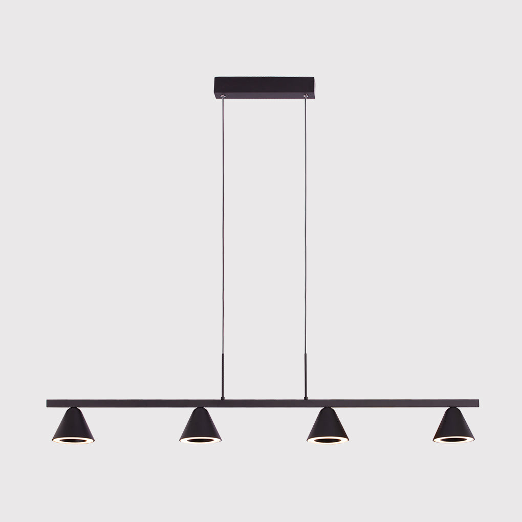 קפלו תליה רביעיה 110 סמ' LED 42W - שחור