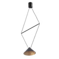 סאבונה SAVONA קונוס תליה 12W LED - שחור וזהב