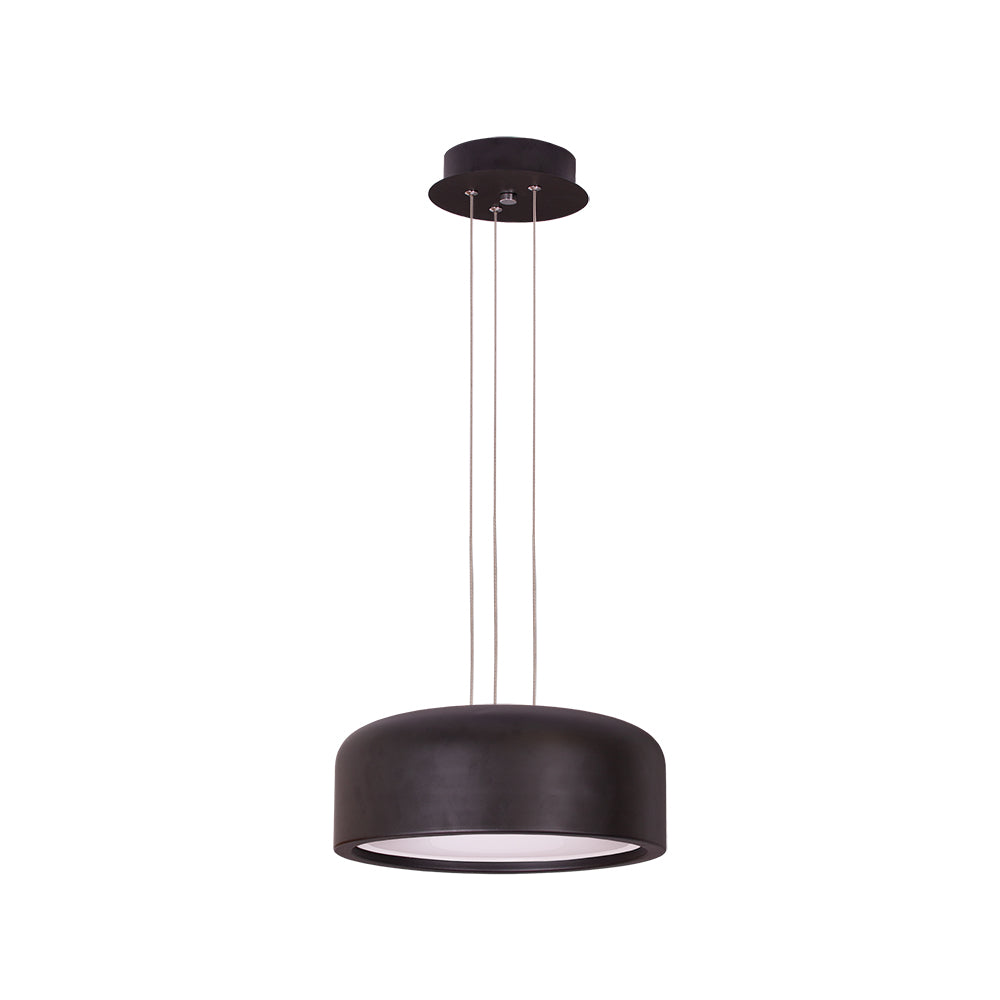 פולי קטנה D-35 סמ' מנורת תליה LED 30W - שחור