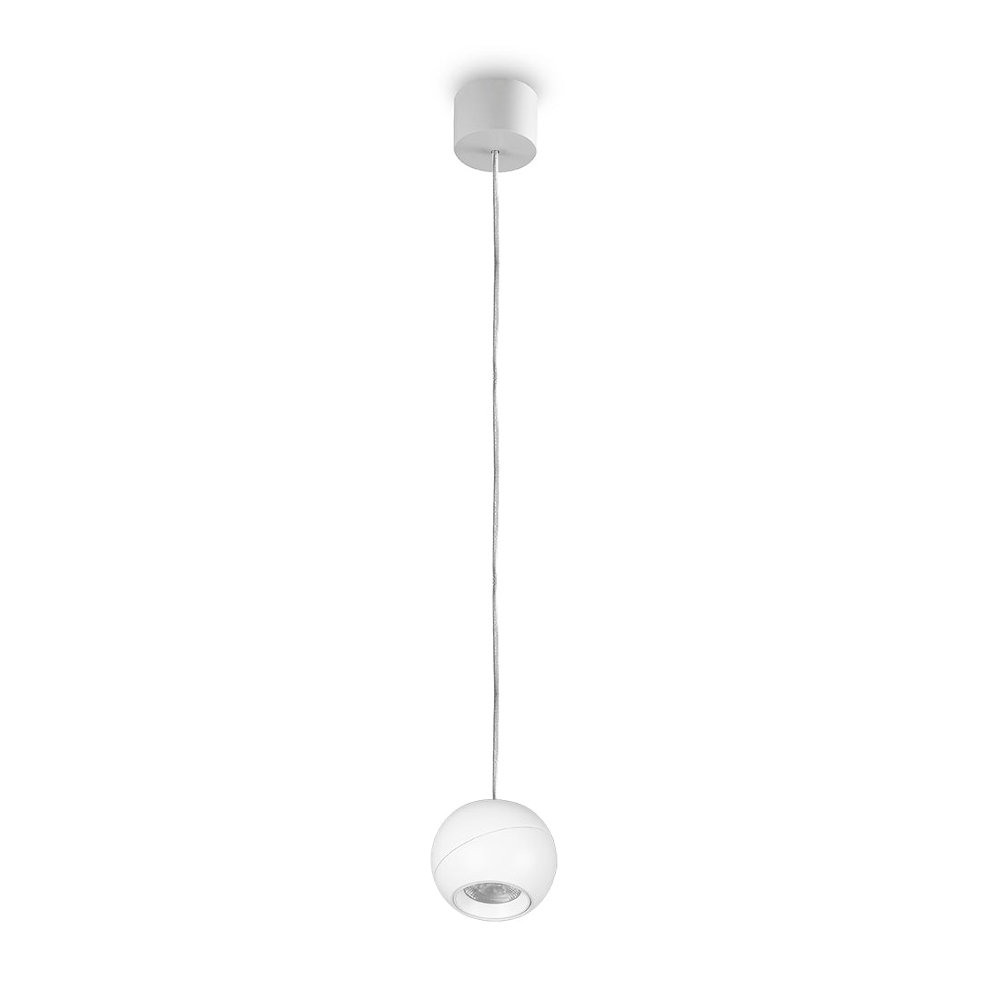 סזה SEZZA כדור ספוט מתכוונן תליה LED 6W - לבן
